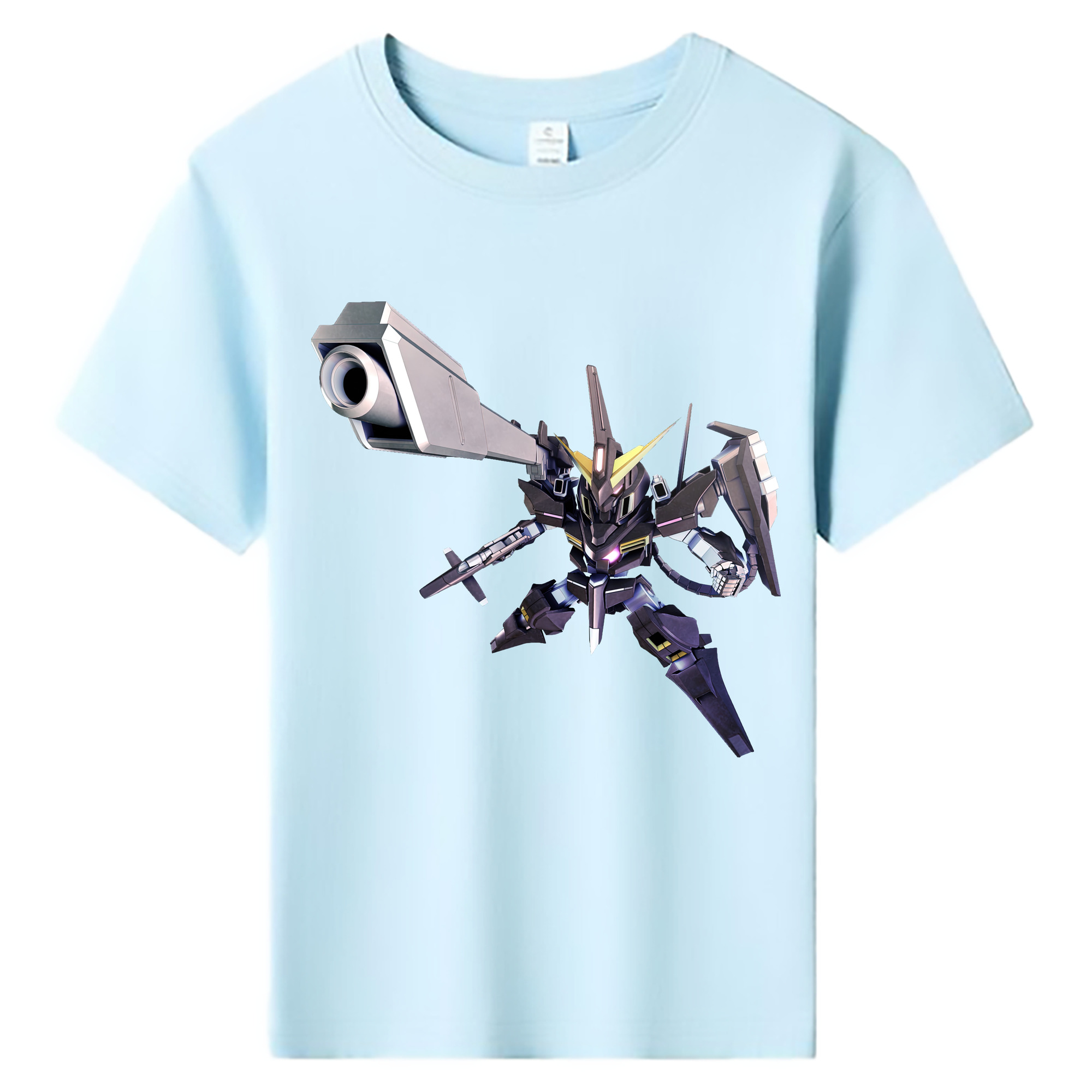 （画像用） 機動戦士ガンダム Mobile Suit Gundam 綿100％キッズTシャツ（フロントプリント）